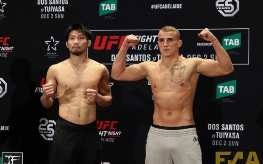 Видео боя Кейта Накамура - Салим Туари UFC Fight Night 142