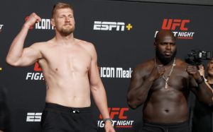 Результаты взвешивания UFC Fight Night 207