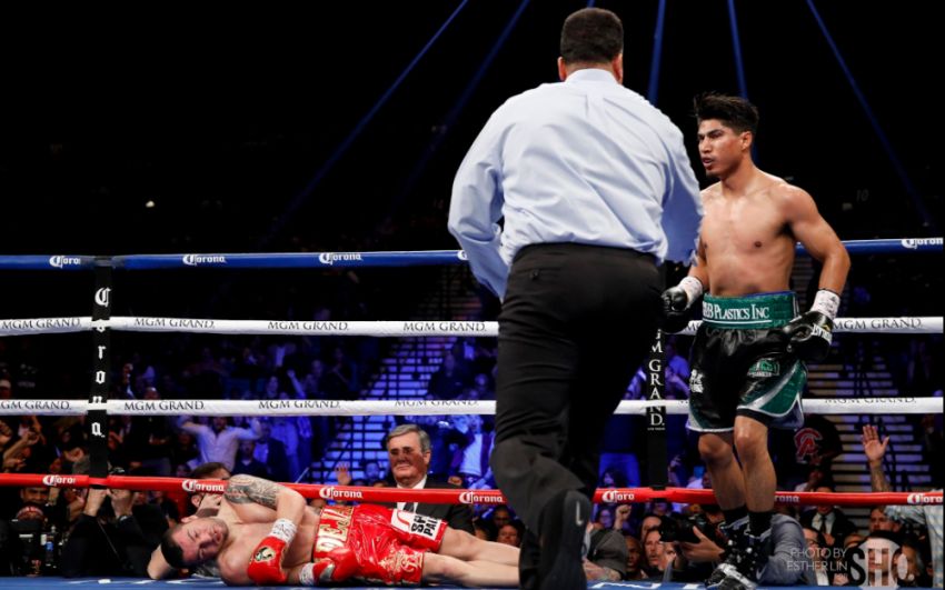 Майки Гарсия нокаутировал Златичанина и стал чемпионом WBC