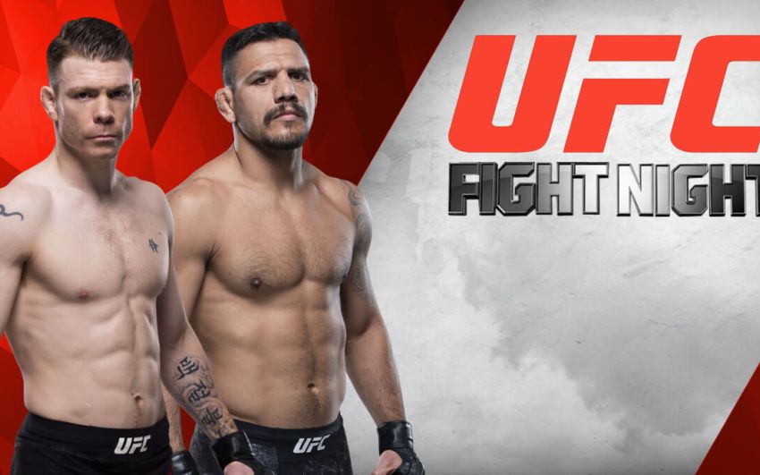 Где смотреть UFC on ESPN+41: Пол Фелдер - Рафаэль Дос Аньос