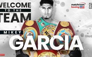 Майки Гарсия официально объявил о подписании контракта с Matchroom Boxing и DAZN