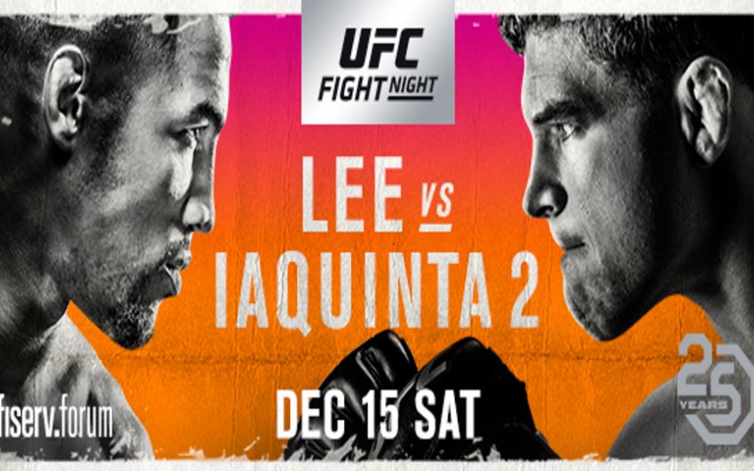 Файткард турнира UFC on FOX 31: Кевин Ли - Эл Яквинта 2