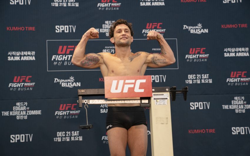 Результаты взвешивания UFC Fight Night 165: Фрэнки Эдгар - "Корейский Зомби"