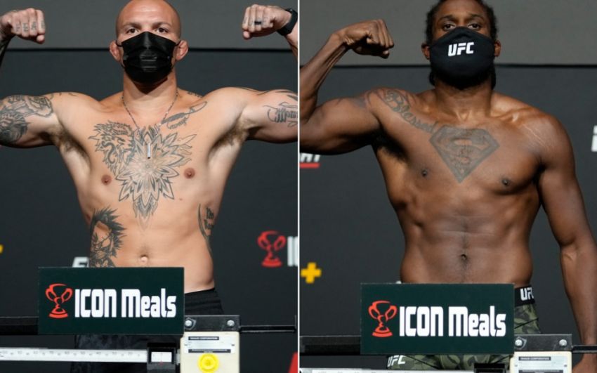 Результаты взвешивания турнира UFC Fight Night 192