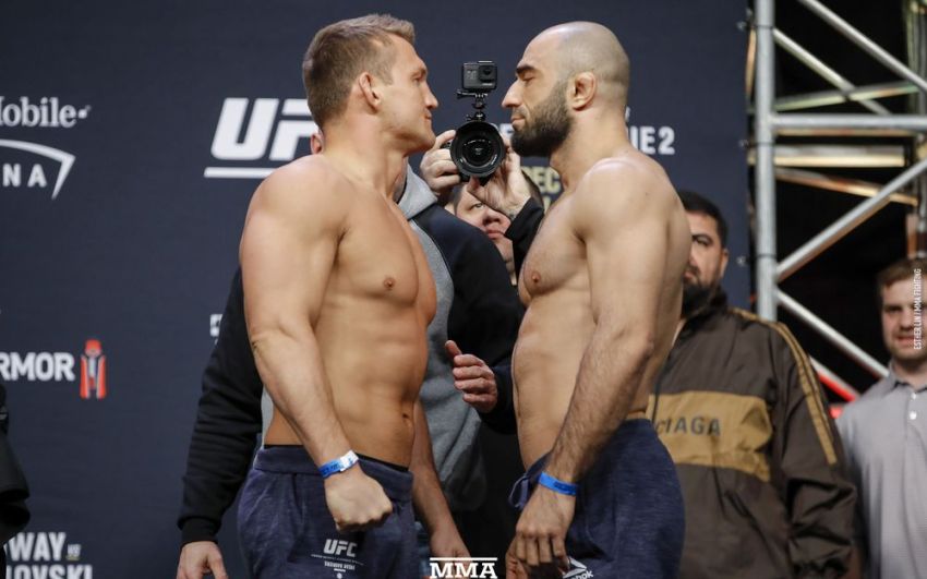 Видео боя Омари Ахмедов - Йен Хейниш UFC 245