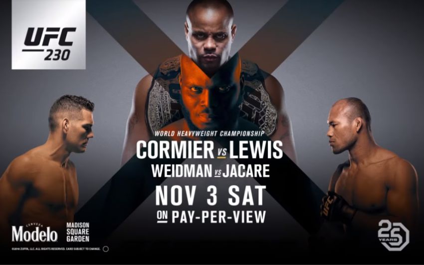 Открытые тренировки главных участников турнира UFC 230: Кормье - Льюис