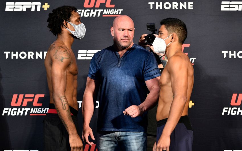 Видео боя Джамалл Эммерс - Винсент Качеро UFC on ESPN+ 31