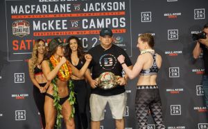 Видео боя Илима-Лей МакФарлейн - Кейт Джексон Bellator 236
