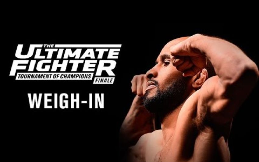 Официальное взвешивание The Ultimate Fighter 24 Finale