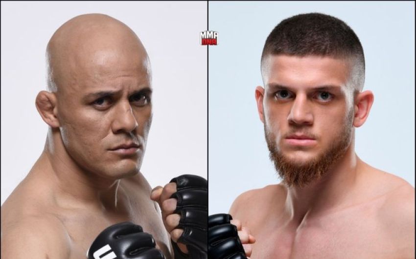 Исмаил Наурдиев против Сияра Бахадурзады на турнире UFC в Копенгагене