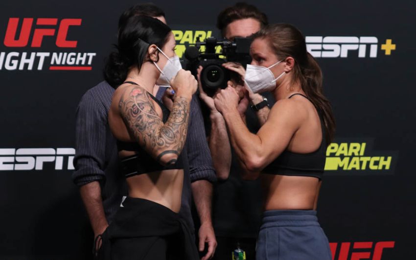 Видео боя Ханна Сайферс - Мэллори Мартин UFC on ESPN+ 33