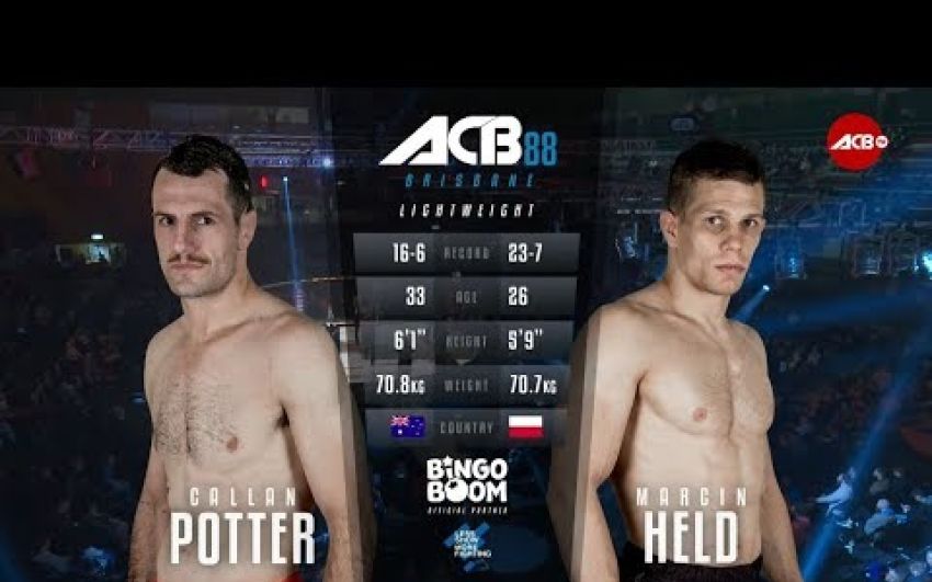 Видео боя Каллэн Поттер - Марчин Хелд ACB 88