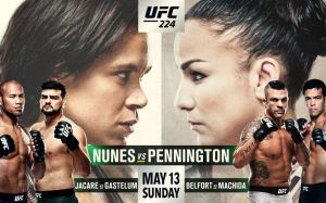 Face-off главных участников турнира UFC 224