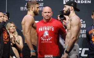 Видео боя Келвин Каттар - Шейн Бургос UFC 220