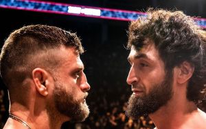 Церемония взвешивания перед UFC Fight Night 163: Забит Магомедшарипов - Келвин Каттар