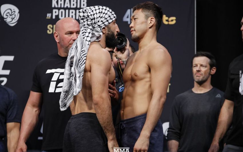 Видео боя Белал Мухаммад - Такаши Сато UFC 242