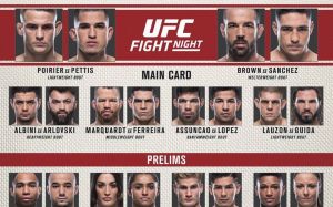 Видео боев турнира UFC Fight Night 120