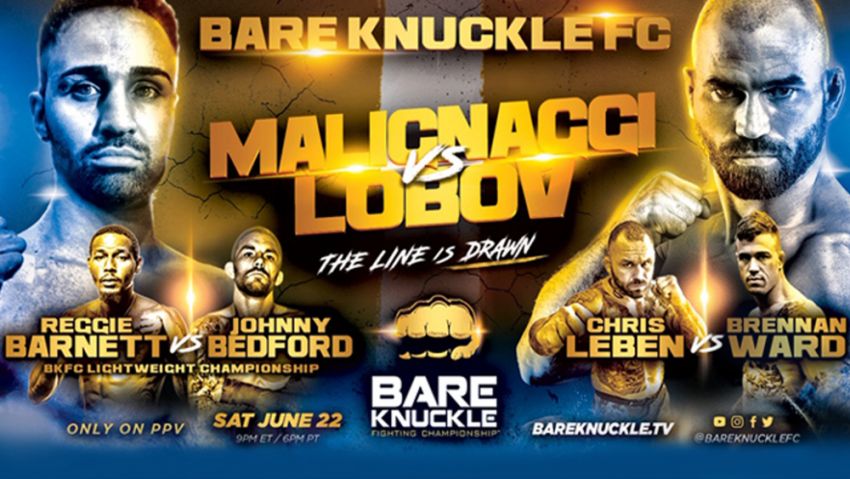 Файткард турнира BKFC 6: Артем Лобов - Пол Малиньяджи