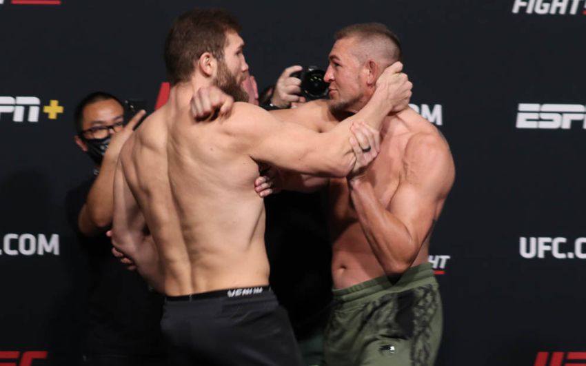 Видео боя Ион Куцелаба - Дастин Джейкоби UFC on ESPN 23