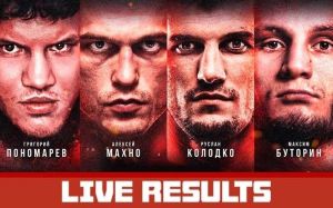 Результаты турнира AMC Fight Nights 107