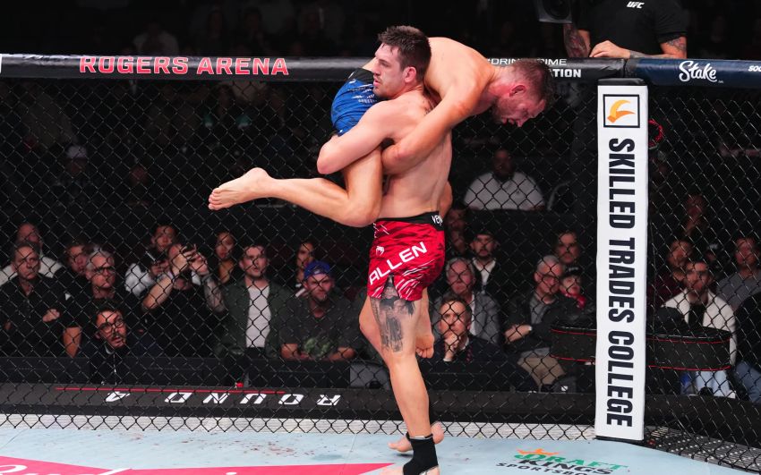 Слова Брэндана Аллена после победы над Ренье де Риддером на UFC Fight Night 262