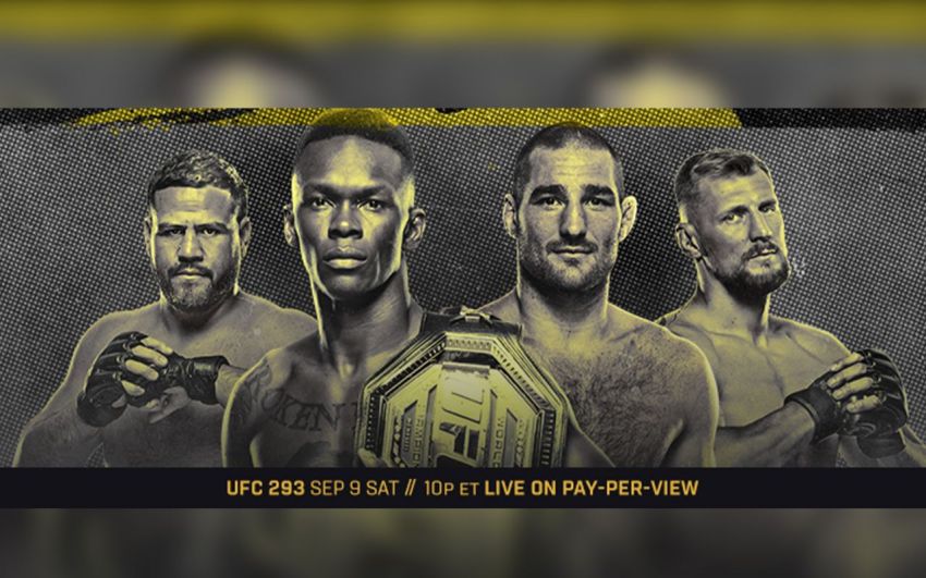 UFC 293. Смотреть онлайн прямой эфир