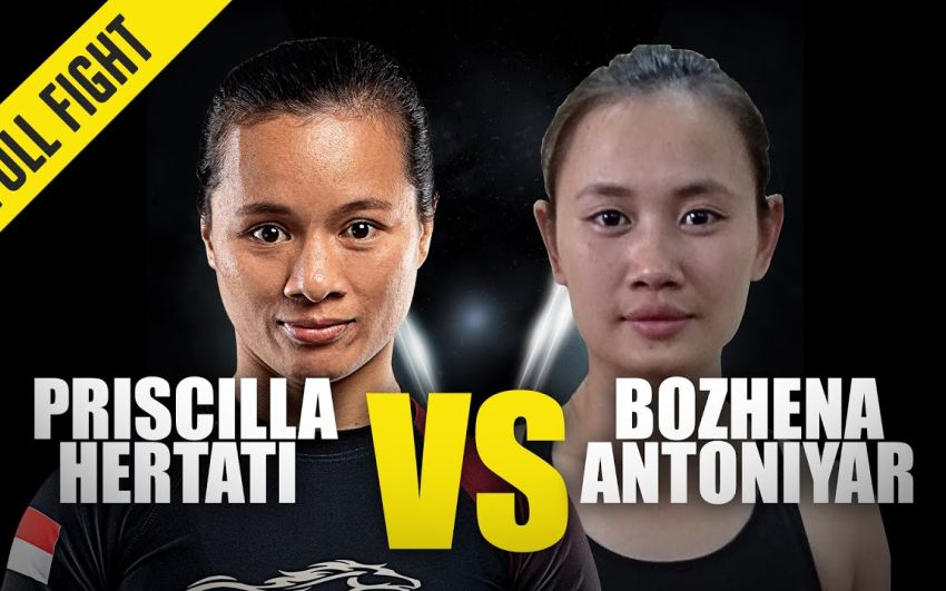 Видео боя Присцилла Хертати - Божена Антонияр One Championship: Dawn of Valor