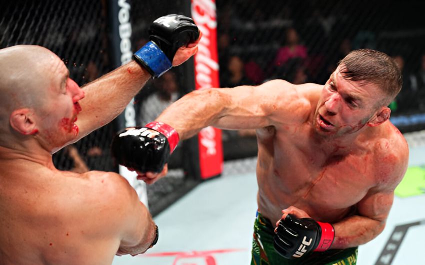 Дрикус дю Плесси перебил Шона Стриклэнда в реванше на UFC 312