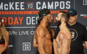 Видео боя Эй Джей МакКи - Дерек Кампос Bellator 236