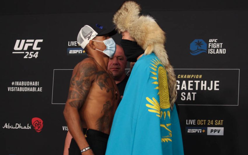 Видео боя Алекс Оливейра - Шавкат Рахмонов UFC 254