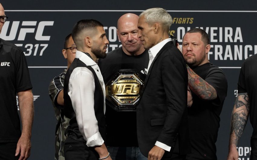 Где смотреть UFC 317 Илия Топурия – Чарльз Оливейра