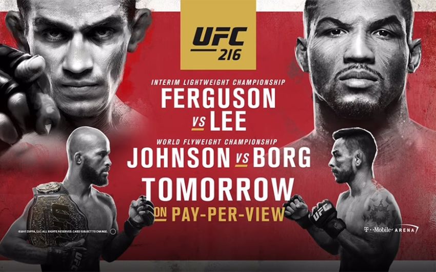 Результаты турнира UFC 216: Тони Фергюсон — Кевин Ли