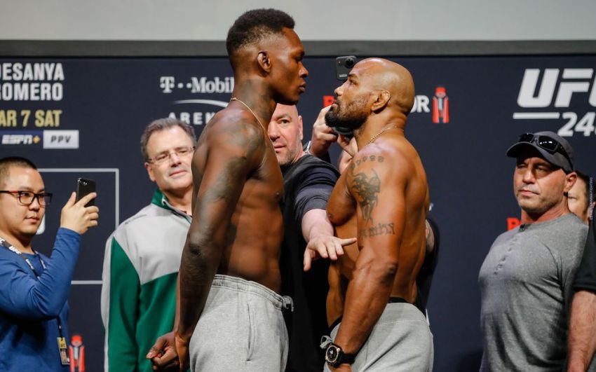 Видео боя Исраэль Адесанья - Йоэль Ромеро UFC 248