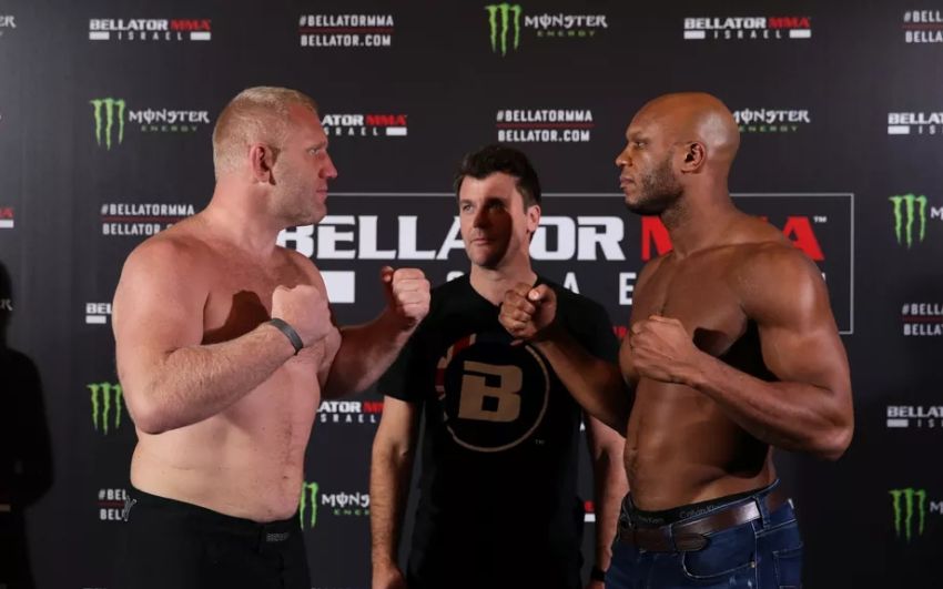 Результаты взвешивания Bellator 234: Сергей Харитонов - Линтон Васселл