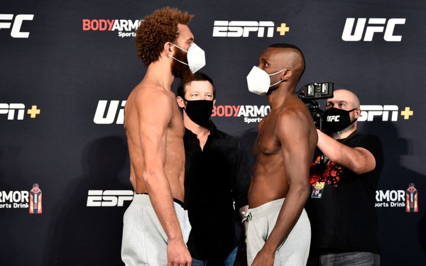 Видео боя Луис Пена - Кама Ворси UFC on ESPN 12