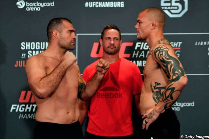 Видео взвешивания участников турнира UFC Fight Night 134: Руа - Смит