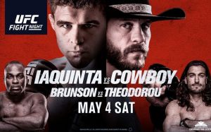 Прямая трансляция UFC Fight Night 151: Эл Яквинта - Дональд Серроне