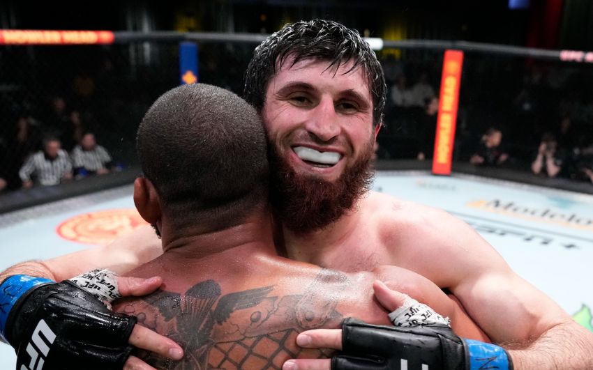 Слова Магомеда Анкалаева после победы над Тиаго Сантосом на UFC Fight Night 203
