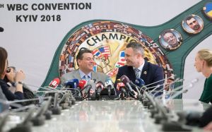 Список поединков, назначенных WBC на 56-ом конгрессе в Киеве