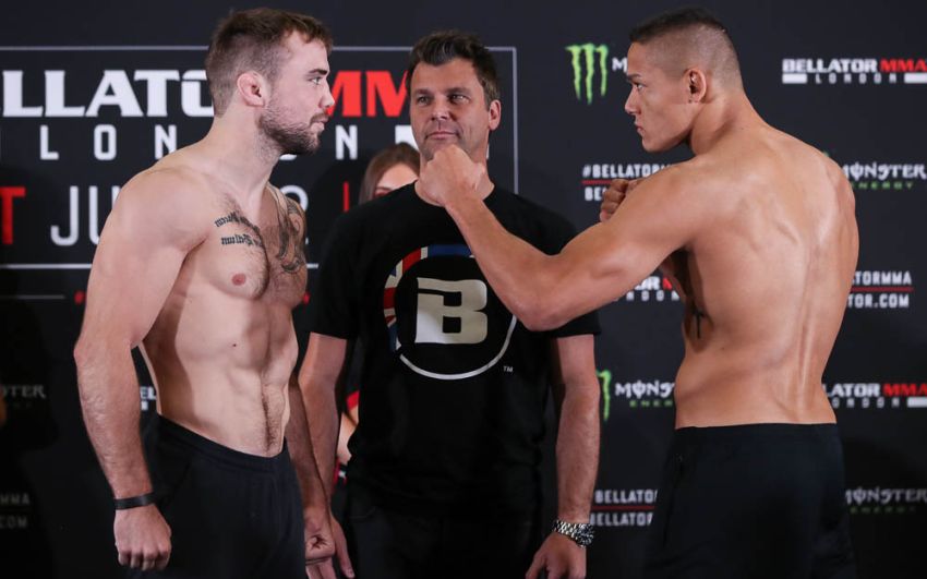 Видео боя Майкл Шипман - Кастело Ван Стинис Bellator London