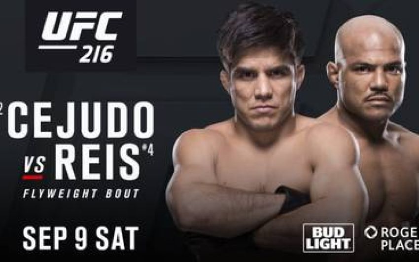 Видео боя Генри Сехудо - Уилсон Рейс UFC 215