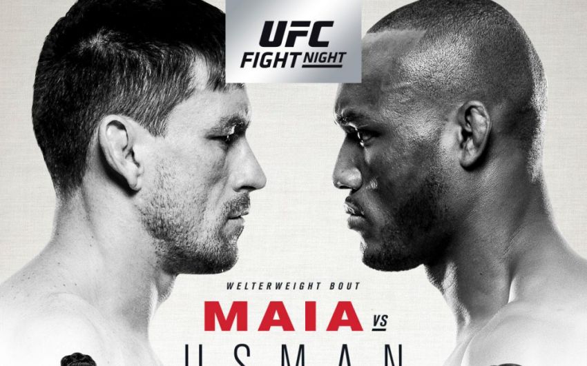 Прямая трансляция UFC Fight Night 129 Демиан Майя - Камару Усман
