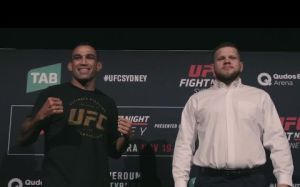 Битва взглядов перед UFC Fight Night 121