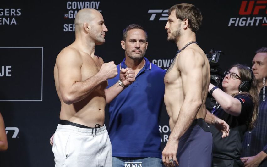 Видео боя Никита Крылов - Гловер Тейшейра UFC Fight Night 158