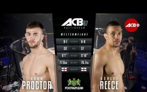 Видео боя Адам Проктор - Эшли Рис ACB 87