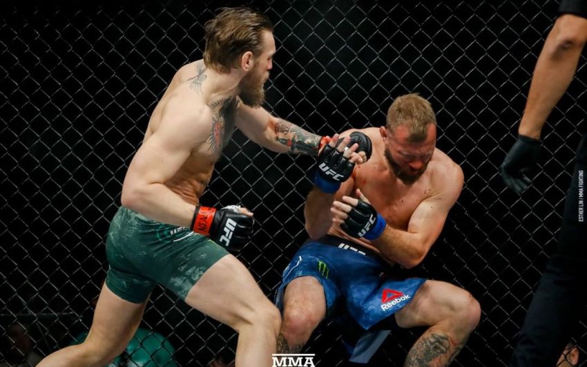 Конор МакГрегор уничтожил Дональда Серроне в первом раунде на UFC 246
