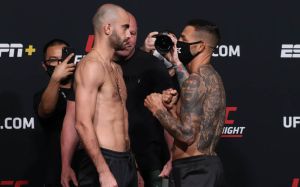 Видео боя Гига Чикадзе - Каб Свонсон UFC on ESPN 23