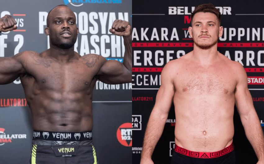 Кент Коппинен против Мелвина Манхуфа на турнире Bellator в Лондоне