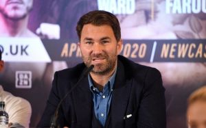 Эдди Хирн: "Бой Джошуа - Фьюри можно организовать за две минуты"