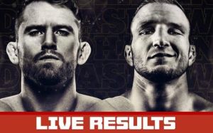 Результаты турнира UFC on ESPN 27
